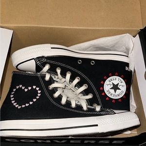 converse chuck 70 high 'valentine's day - black'